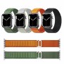 Curea pentru Apple Watch 1/2/3/4/5/6/7/8/9/SE/SE 2/Ultra/Ultra 2 (42/44/45/49mm) - Techsuit Watchband (W037) - Army Green