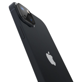 Folie Camera pentru  iPhone 14 / 14 Plus - Techsuit Full Camera Glass - Black