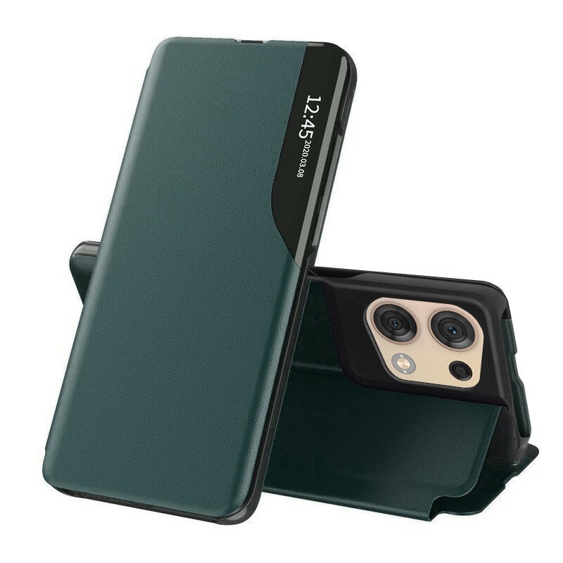 Husa pentru Oppo Reno8 - Techsuit eFold Series - Dark Green