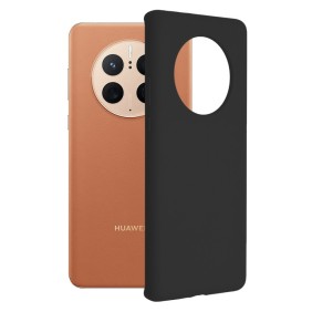 Husa pentru Huawei Mate 50 Pro - Techsuit Soft Edge Silicone - Black