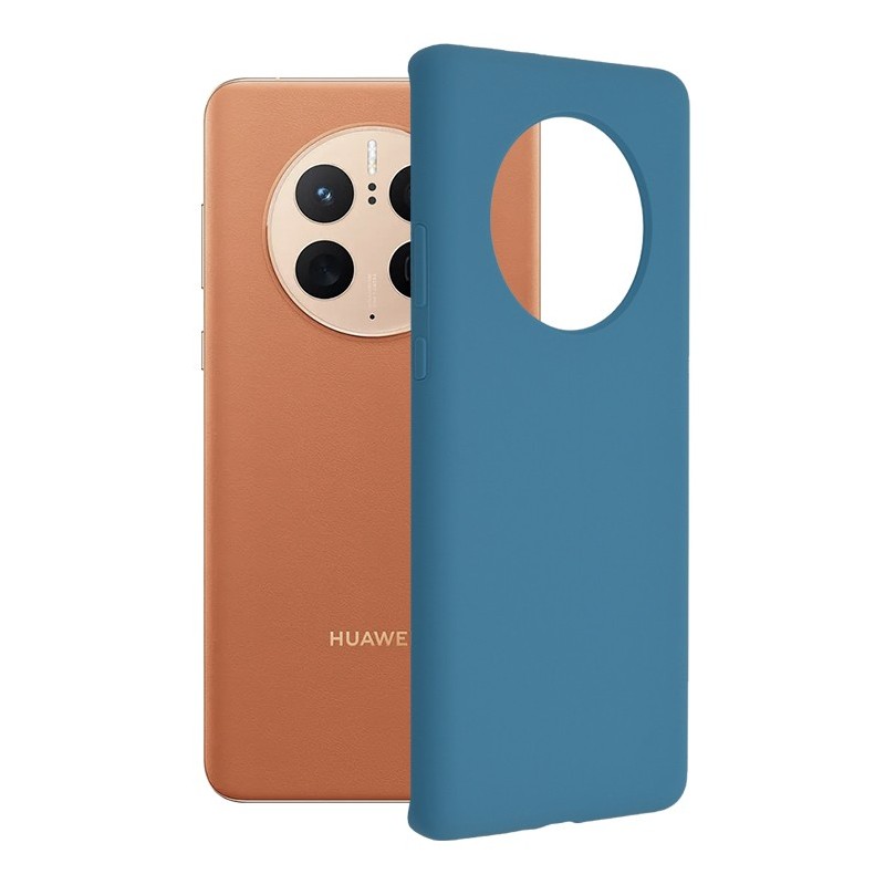 Husa pentru Huawei Mate 50 Pro - Techsuit Soft Edge Silicone - Denim Blue