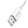 Cablu de Date USB la Type-C 65W, 2m - Baseus Superior Series (CAYS001002) - White