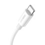 Cablu de Date USB la Type-C 65W, 2m - Baseus Superior Series (CAYS001002) - White