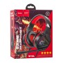Casti Gaming Jack 3.5mm, USB - Hoco (W104) - Red