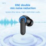Casti Gaming Wireless Noise Cancelling - Hoco Magic Flow (EW13) - Gray