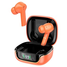 Casti Wireless Bluetooth 5.3 - Hoco (EW18) - Orange