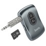 Adaptor Bluetooth Auxiliar Jack - Hoco Tour Car (E73) - Metal Gray