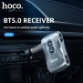 Adaptor Bluetooth Auxiliar Jack - Hoco Tour Car (E73) - Metal Gray