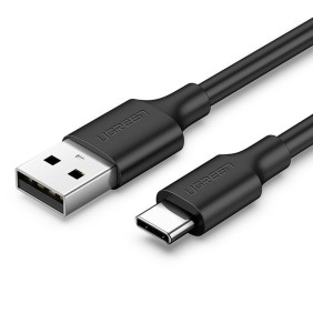 Cablu de Date USB la Type-C 1.5m - Ugreen Nickel Plating (60117) - Black