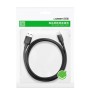 Cablu de Date USB la Type-C 1.5m - Ugreen Nickel Plating (60117) - Black