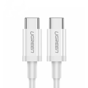 Cablu de Date USB-C la Type-C PD60W, 3A, 2m - Ugreen (60520) - White
