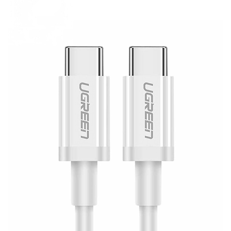 Cablu de Date USB-C la Type-C PD60W, 3A, 2m - Ugreen (60520) - White