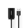 Adaptor USB la 2xJack 3.5mm, 15cm - Ugreen (30724) - Black