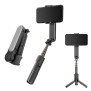 Selfie Stick Gimbal Stabil Bluetooth, 72cm - Techsuit Tripod Mount (L09) - Black