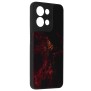 Husa pentru Oppo Reno8 - Techsuit Glaze Series - Red Nebula