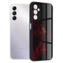 Husa pentru Samsung Galaxy A14 4G / A14 5G - Techsuit Glaze Series - Red Nebula