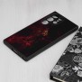 Husa pentru Samsung Galaxy S23 Ultra - Techsuit Glaze Series - Red Nebula