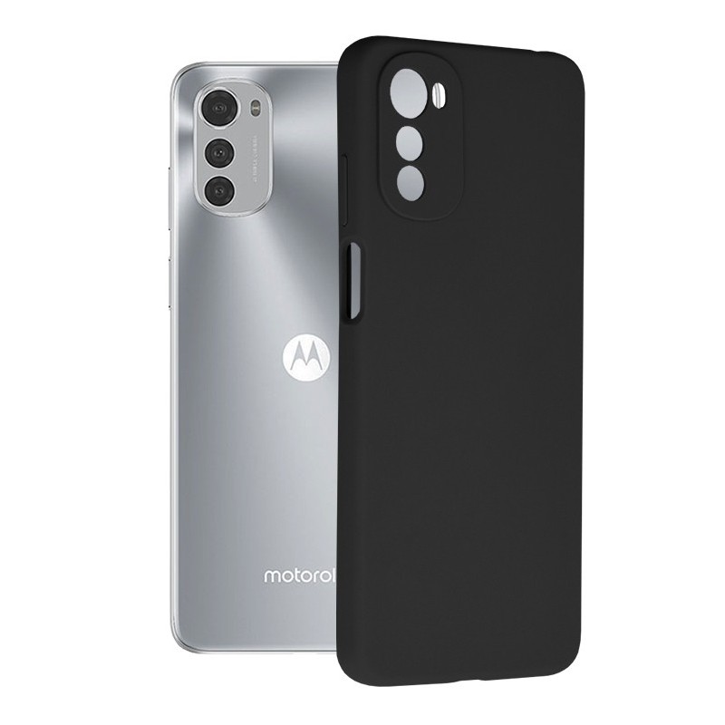 Husa pentru Motorola Moto E32 / E32s - Techsuit Soft Edge Silicone - Black