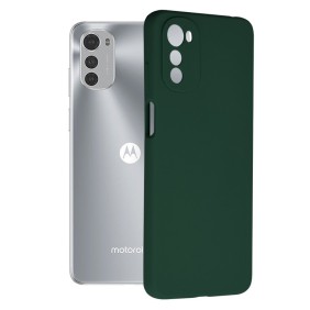 Husa pentru Motorola Moto E32 / E32s - Techsuit Soft Edge Silicone - Dark Green
