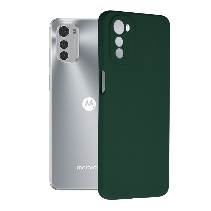 Husa pentru Motorola Moto E32 / E32s - Techsuit Soft Edge Silicone - Dark Green