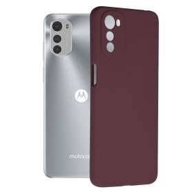 Husa pentru Motorola Moto E32 / E32s - Techsuit Soft Edge Silicone - Plum Violet