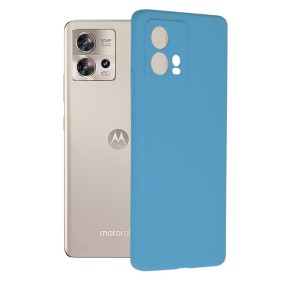 Husa pentru Motorola Edge 30 Fusion - Techsuit Soft Edge Silicone - Denim Blue