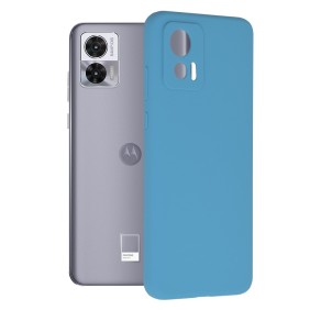 Husa pentru Motorola Edge 30 Neo - Techsuit Soft Edge Silicone - Denim Blue