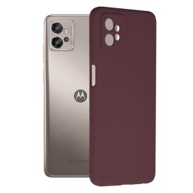 Husa pentru Motorola Moto G32 - Techsuit Soft Edge Silicone - Plum Violet