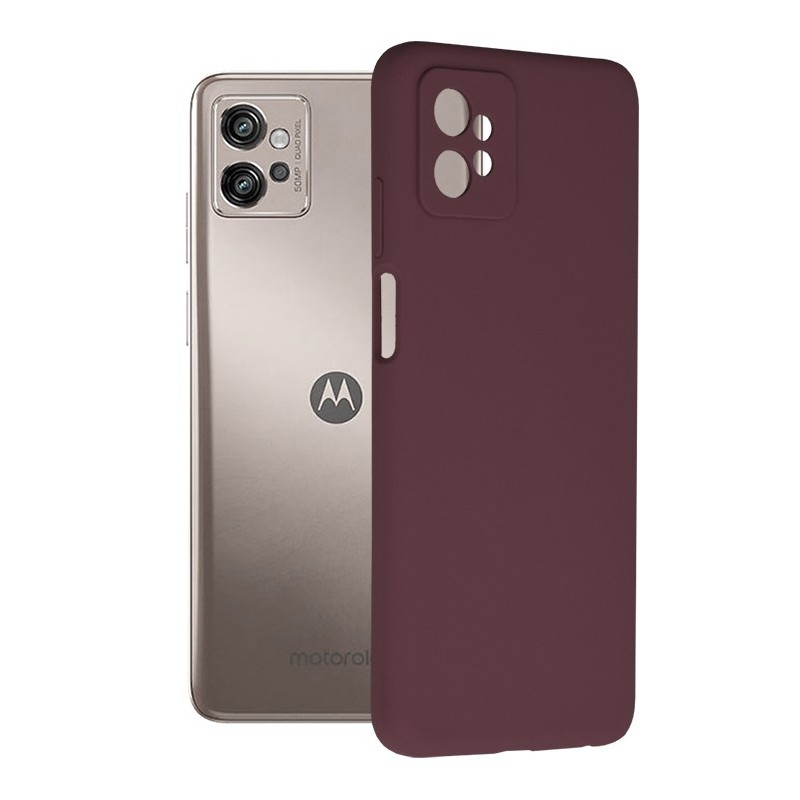 Husa pentru Motorola Moto G32 - Techsuit Soft Edge Silicone - Plum Violet