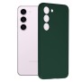 Husa pentru Samsung Galaxy S23 - Techsuit Soft Edge Silicone - Dark Green