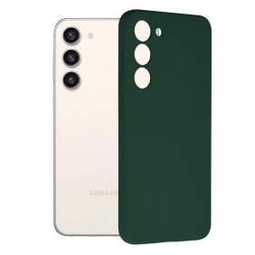 Husa pentru Samsung Galaxy S23 Plus - Techsuit Soft Edge Silicone - Dark Green