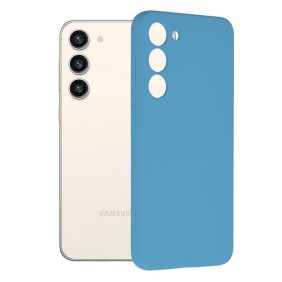 Husa pentru Samsung Galaxy S23 Plus - Techsuit Soft Edge Silicone - Denim Blue