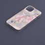 Husa pentru iPhone 14 - Techsuit Marble Series - Pink Hex