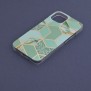 Husa pentru iPhone 14 - Techsuit Marble Series - Green Hex