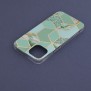 Husa pentru iPhone 14 - Techsuit Marble Series - Green Hex