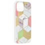 Husa pentru iPhone 14 - Techsuit Marble Series - Purple Hex