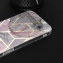 Husa pentru iPhone 14 Pro - Techsuit Marble Series - Pink Hex