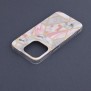 Husa pentru iPhone 14 Pro Max - Techsuit Marble Series - Pink Hex