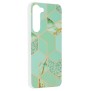 Husa pentru Samsung Galaxy S23 Plus - Techsuit Marble Series - Green Hex