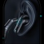 Casti Bluetooth Wireless Stereo, Noise Cancelling - Usams XJ13 Series (BHUXJ01) - Black