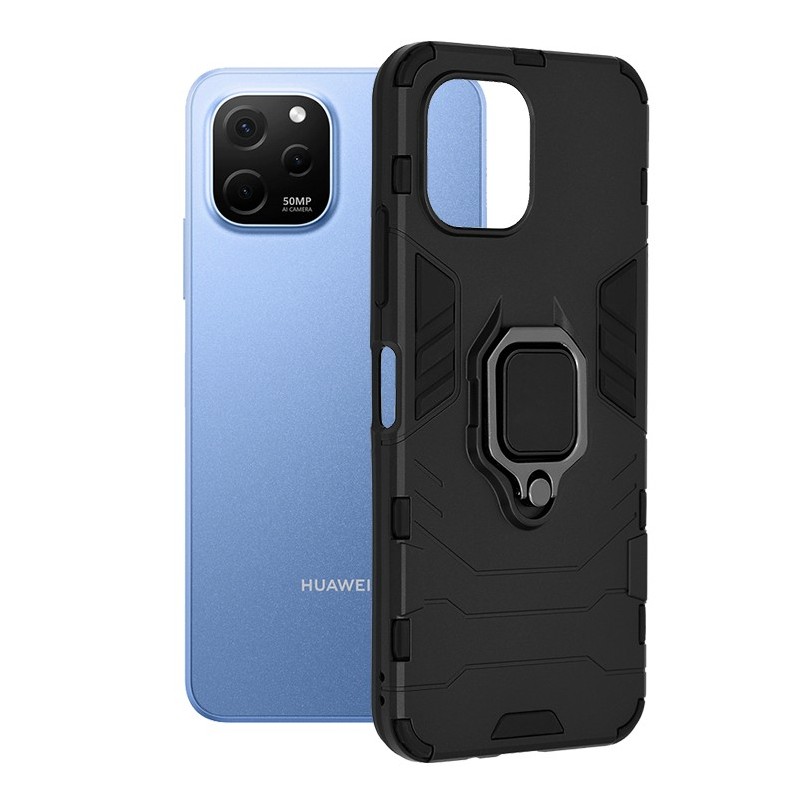 Husa pentru Huawei nova Y61 - Techsuit Silicone Shield - Black