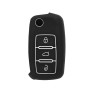 Husa pentru cheie VW Passat (B5, B6)/Skoda/Seat - Techsuit Car Key Case (2001.05) - White