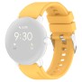 Curea pentru Samsung Galaxy Watch 4/5/Active 2, Huawei Watch GT 3 (42mm)/GT 3 Pro (43mm) - Techsuit Watchband 20mm (W026) - Yellow