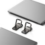 Suport Laptop pentru Birou (set 2) - Baseus (LUZC000012) - Silver