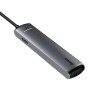Hub - USB-C la HDMI, Type-C, 3x USB, RJ45 - Baseus (CAHUB-J0G) - Grey