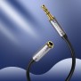 Cablu Audio Jack la Jack 1m - Ugreen  (10592) - Silver