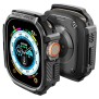 Husa pentru Apple Watch Ultra / Ultra 2 - Spigen Rugged Armor - Black