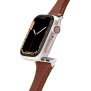 Curea pentru Apple Watch 1/2/3/4/5/6/7/8/9/SE/SE 2 (38/40/41mm) - Spigen Cyrill Kajuk - Chestnut