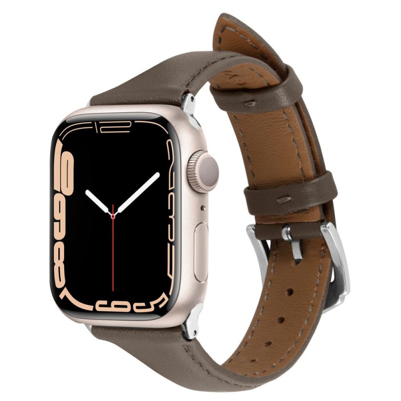 Curea pentru Apple Watch 1/2/3/4/5/6/7/8/9/SE/SE 2 (38/40/41mm) - Spigen Cyrill Kajuk - Khaki