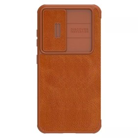 Husa pentru Samsung Galaxy S23 - Nillkin QIN Leather Pro Case - Brown